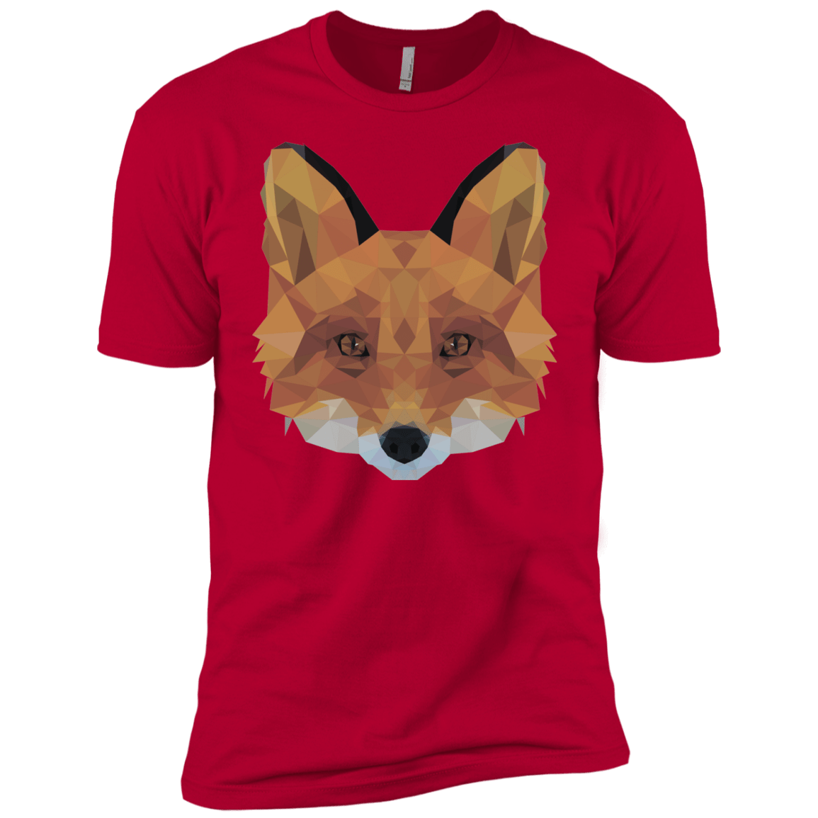 T-Shirts Red / YXS Fox Portrait Boys Premium T-Shirt