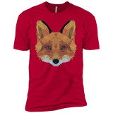 T-Shirts Red / YXS Fox Portrait Boys Premium T-Shirt