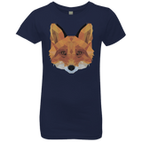 T-Shirts Midnight Navy / YXS Fox Portrait Girls Premium T-Shirt