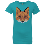 T-Shirts Tahiti Blue / YXS Fox Portrait Girls Premium T-Shirt