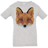 T-Shirts Heather Grey / 6 Months Fox Portrait Infant Premium T-Shirt