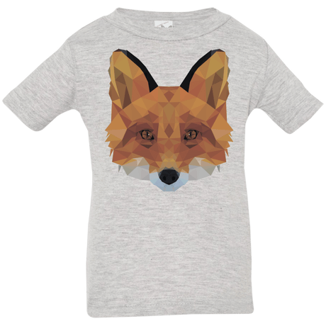T-Shirts Heather Grey / 6 Months Fox Portrait Infant Premium T-Shirt
