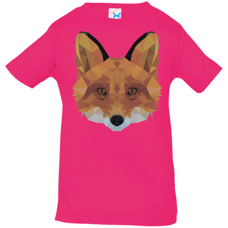 T-Shirts Hot Pink / 6 Months Fox Portrait Infant Premium T-Shirt