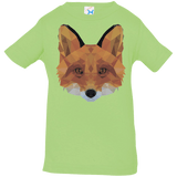 T-Shirts Key Lime / 6 Months Fox Portrait Infant Premium T-Shirt
