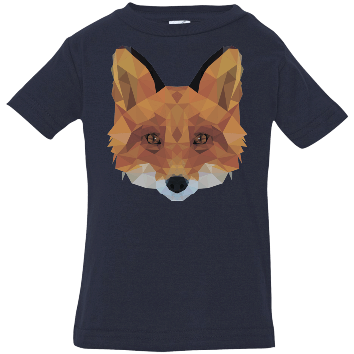 T-Shirts Navy / 6 Months Fox Portrait Infant Premium T-Shirt