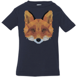 T-Shirts Navy / 6 Months Fox Portrait Infant Premium T-Shirt