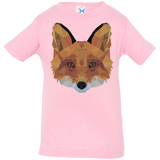 T-Shirts Pink / 6 Months Fox Portrait Infant Premium T-Shirt