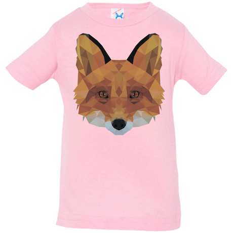 T-Shirts Pink / 6 Months Fox Portrait Infant Premium T-Shirt