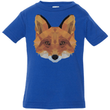 T-Shirts Royal / 6 Months Fox Portrait Infant Premium T-Shirt