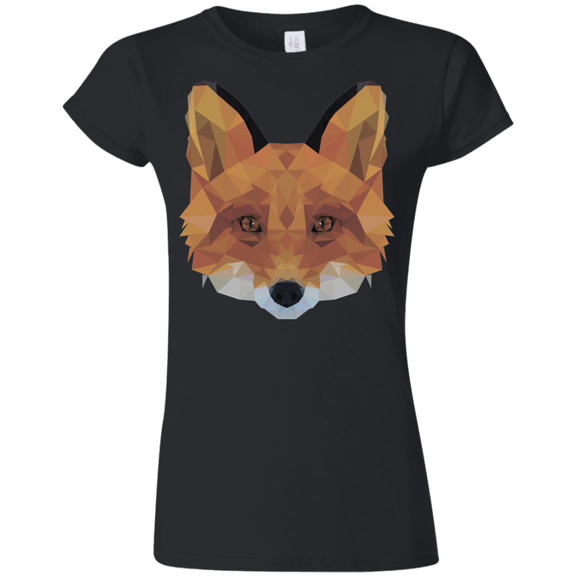 T-Shirts Black / S Fox Portrait Junior Slimmer-Fit T-Shirt