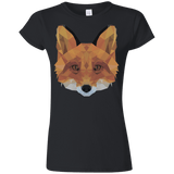 T-Shirts Black / S Fox Portrait Junior Slimmer-Fit T-Shirt