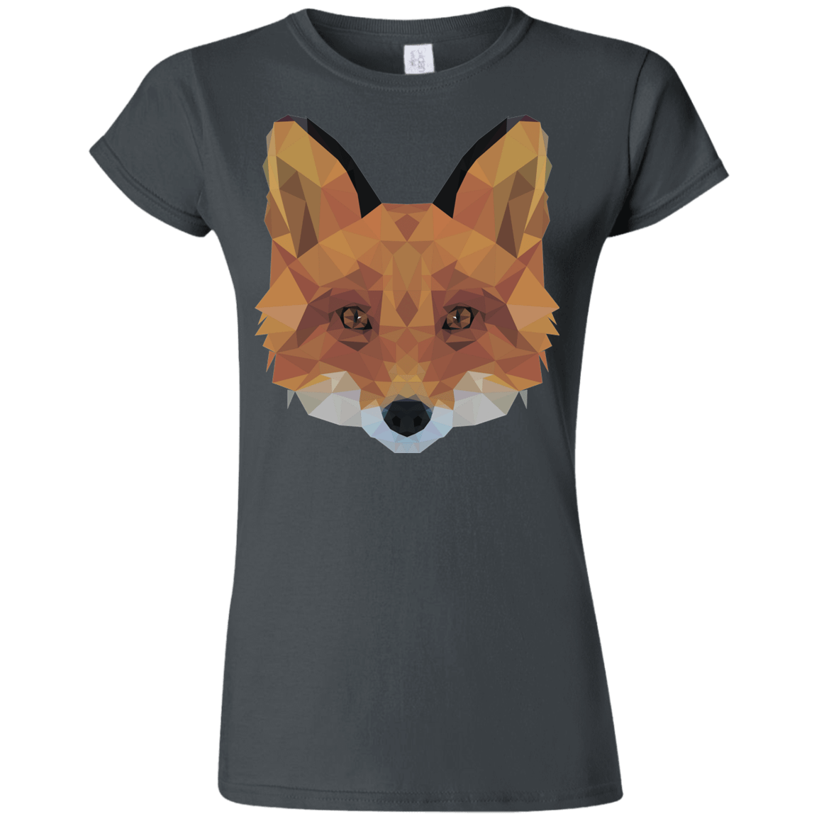 T-Shirts Charcoal / S Fox Portrait Junior Slimmer-Fit T-Shirt