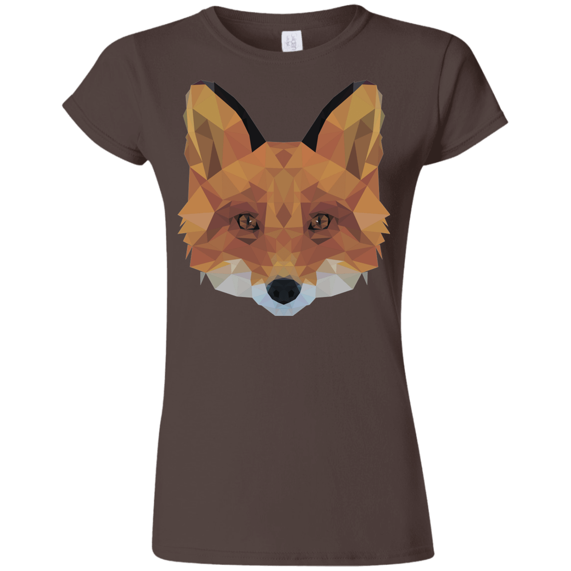 T-Shirts Dark Chocolate / S Fox Portrait Junior Slimmer-Fit T-Shirt