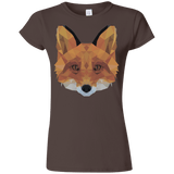 T-Shirts Dark Chocolate / S Fox Portrait Junior Slimmer-Fit T-Shirt