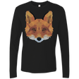 T-Shirts Black / S Fox Portrait Men's Premium Long Sleeve