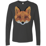 T-Shirts Heavy Metal / S Fox Portrait Men's Premium Long Sleeve