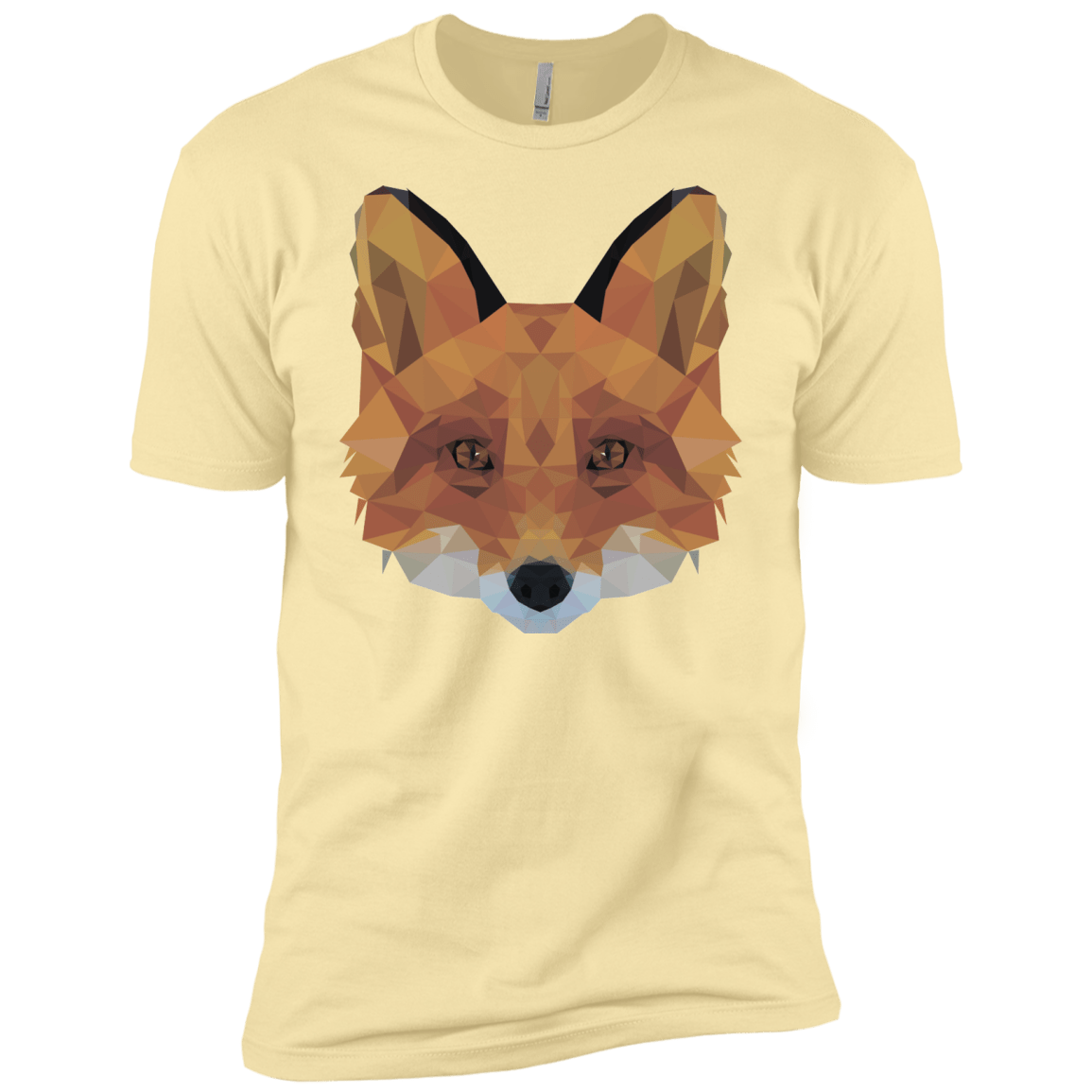 T-Shirts Banana Cream / X-Small Fox Portrait Men's Premium T-Shirt