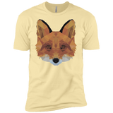 T-Shirts Banana Cream / X-Small Fox Portrait Men's Premium T-Shirt