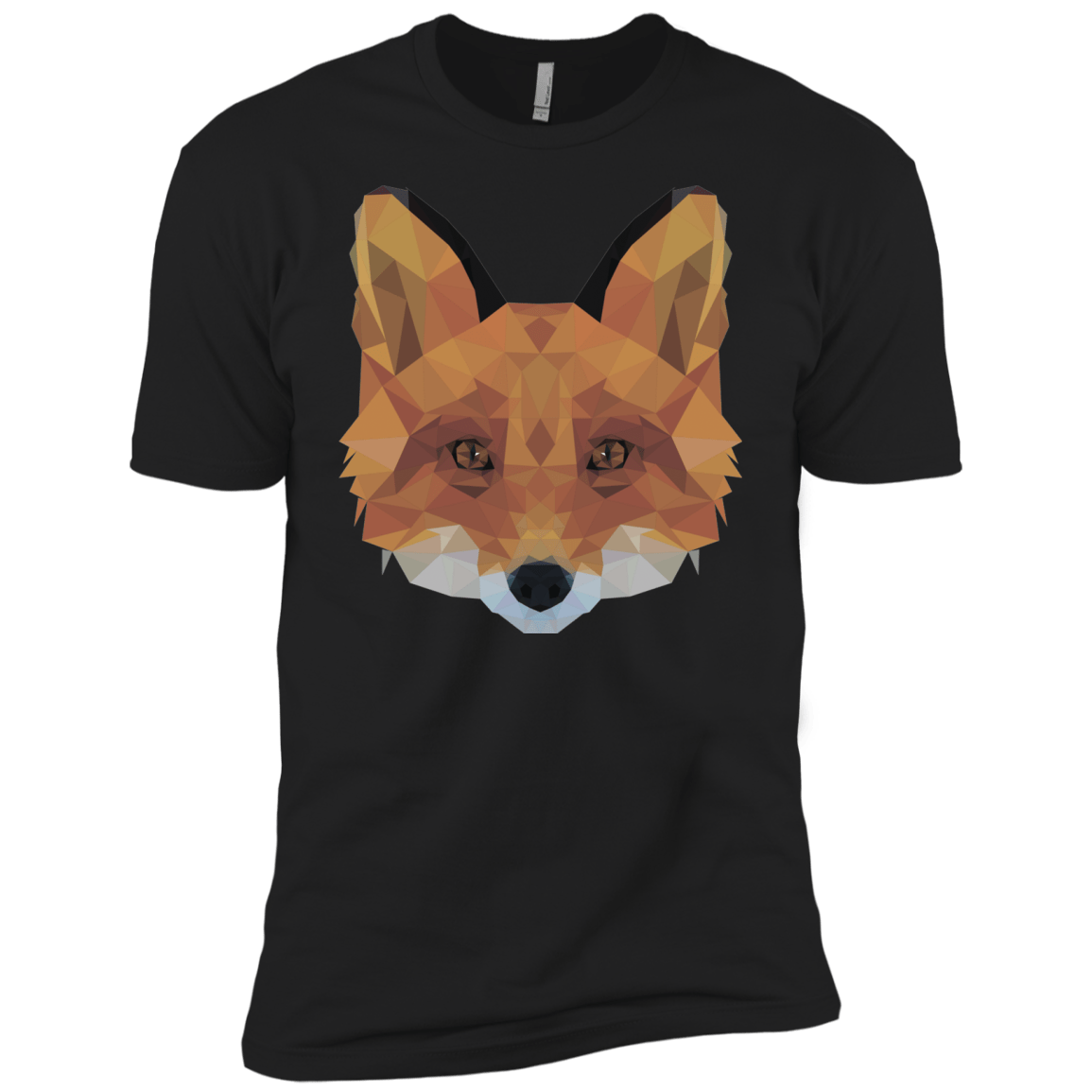 T-Shirts Black / X-Small Fox Portrait Men's Premium T-Shirt