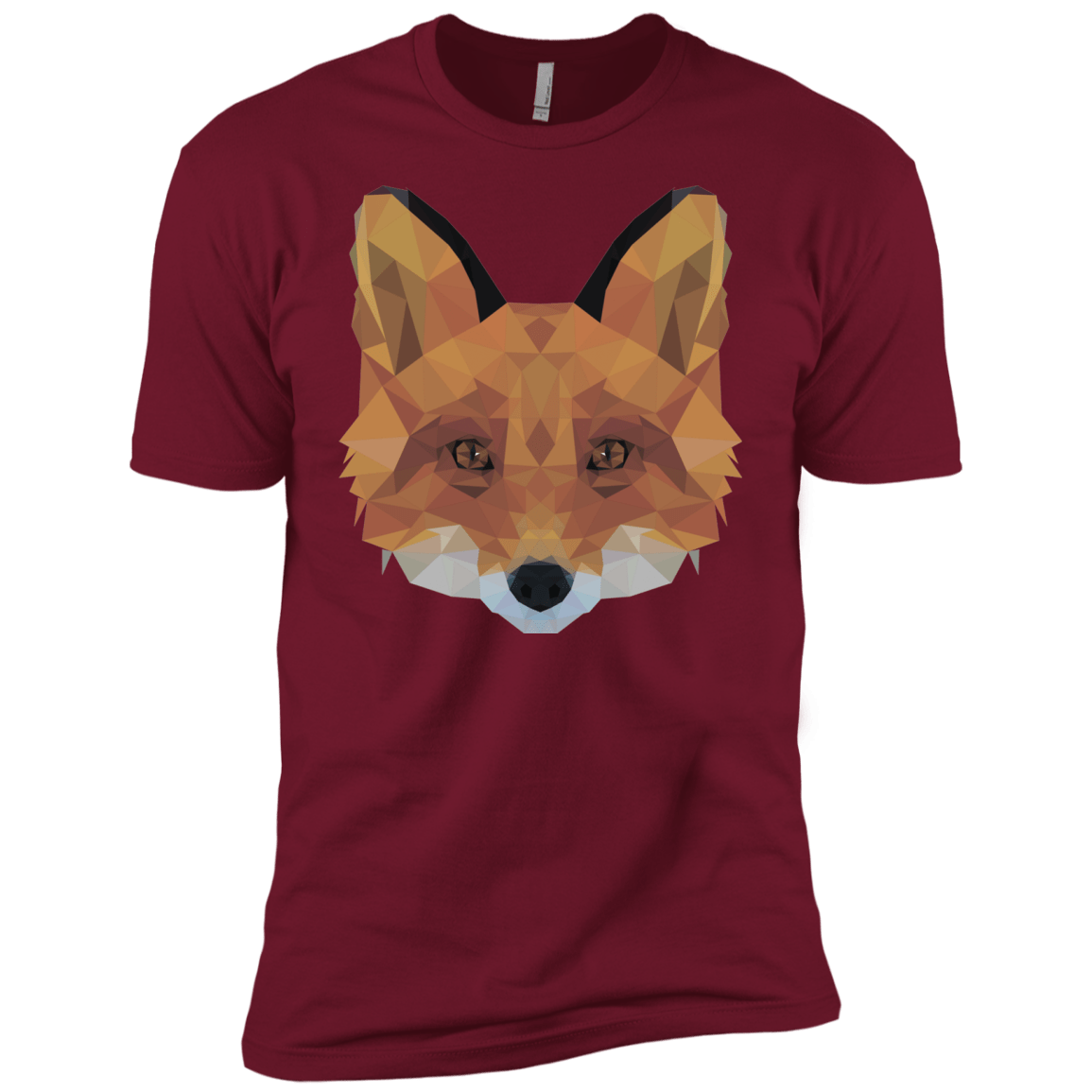 T-Shirts Cardinal / X-Small Fox Portrait Men's Premium T-Shirt