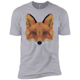 T-Shirts Heather Grey / X-Small Fox Portrait Men's Premium T-Shirt