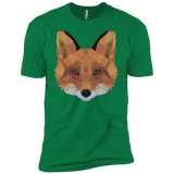 T-Shirts Kelly Green / X-Small Fox Portrait Men's Premium T-Shirt