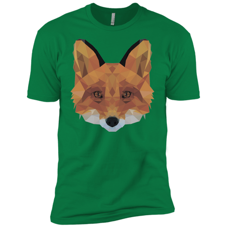 T-Shirts Kelly Green / X-Small Fox Portrait Men's Premium T-Shirt