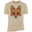 T-Shirts Sand / X-Small Fox Portrait Men's Premium T-Shirt