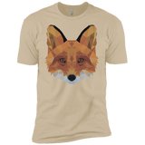 T-Shirts Sand / X-Small Fox Portrait Men's Premium T-Shirt