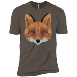 T-Shirts Warm Grey / X-Small Fox Portrait Men's Premium T-Shirt