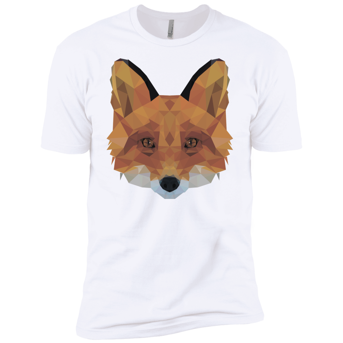 T-Shirts White / X-Small Fox Portrait Men's Premium T-Shirt