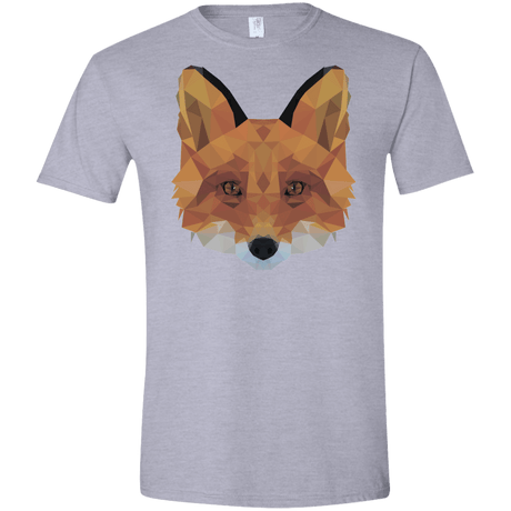 T-Shirts Sport Grey / X-Small Fox Portrait Men's Semi-Fitted Softstyle