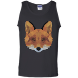 T-Shirts Black / S Fox Portrait Men's Tank Top