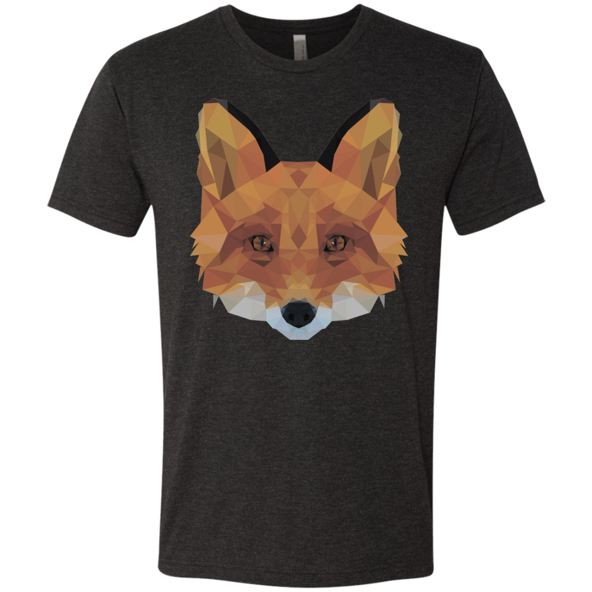 T-Shirts Vintage Black / S Fox Portrait Men's Triblend T-Shirt