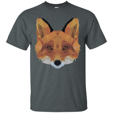 T-Shirts Dark Heather / S Fox Portrait T-Shirt