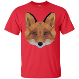 T-Shirts Red / S Fox Portrait T-Shirt