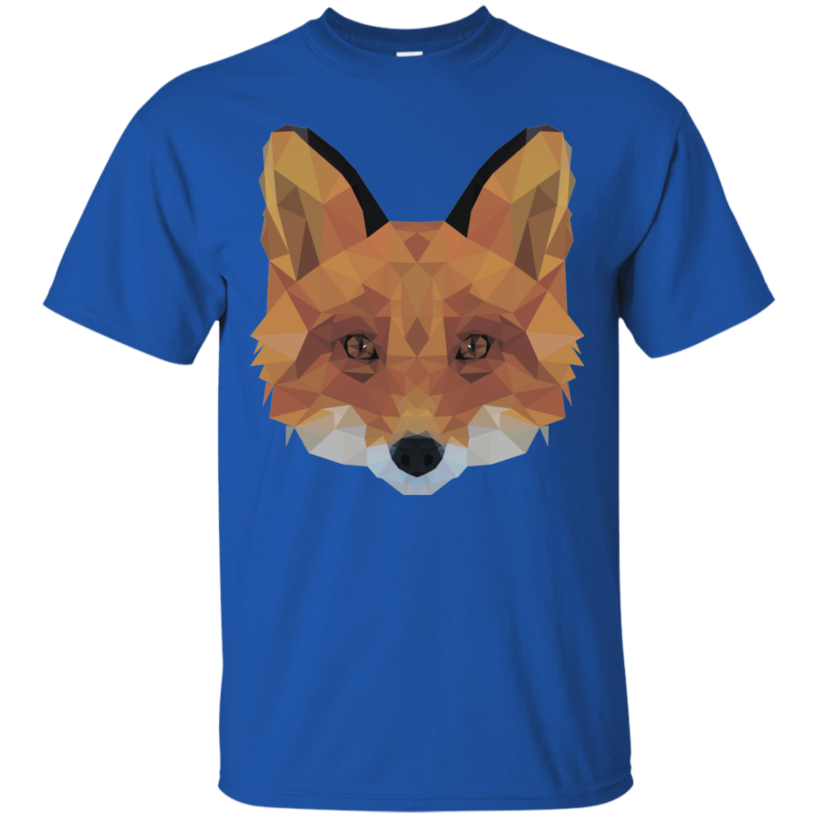 T-Shirts Royal / S Fox Portrait T-Shirt