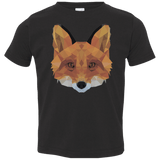 T-Shirts Black / 2T Fox Portrait Toddler Premium T-Shirt