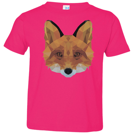 T-Shirts Hot Pink / 2T Fox Portrait Toddler Premium T-Shirt