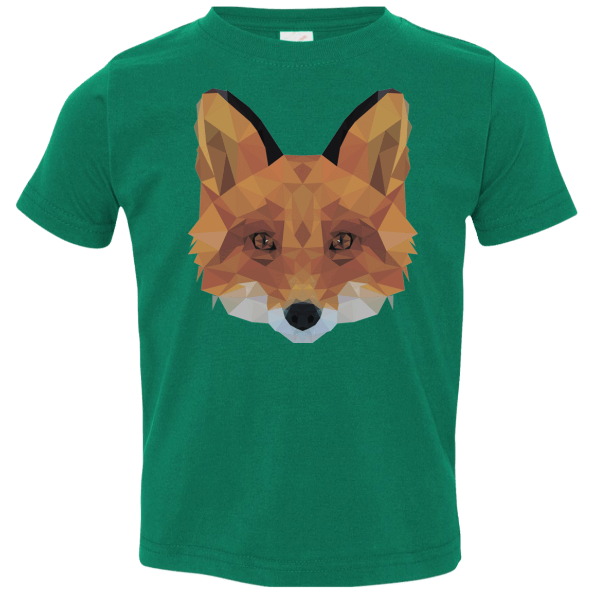 T-Shirts Kelly / 2T Fox Portrait Toddler Premium T-Shirt