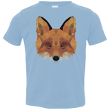 T-Shirts Light Blue / 2T Fox Portrait Toddler Premium T-Shirt