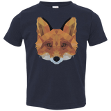 T-Shirts Navy / 2T Fox Portrait Toddler Premium T-Shirt