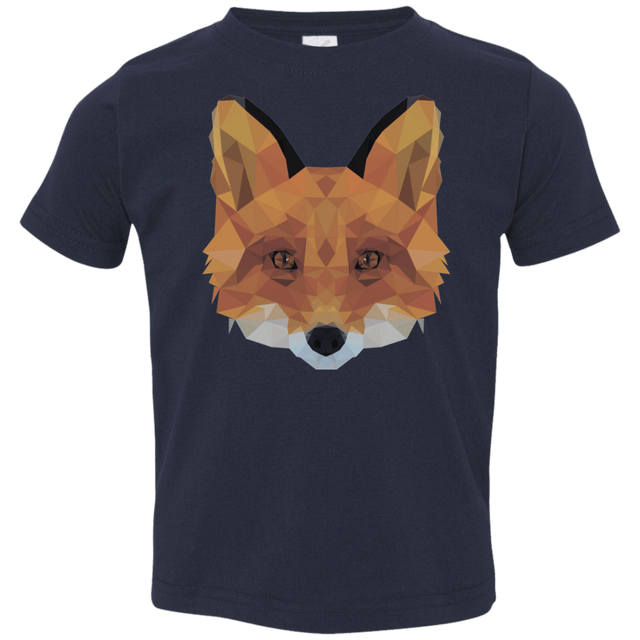 T-Shirts Navy / 2T Fox Portrait Toddler Premium T-Shirt