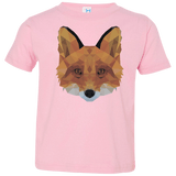 T-Shirts Pink / 2T Fox Portrait Toddler Premium T-Shirt