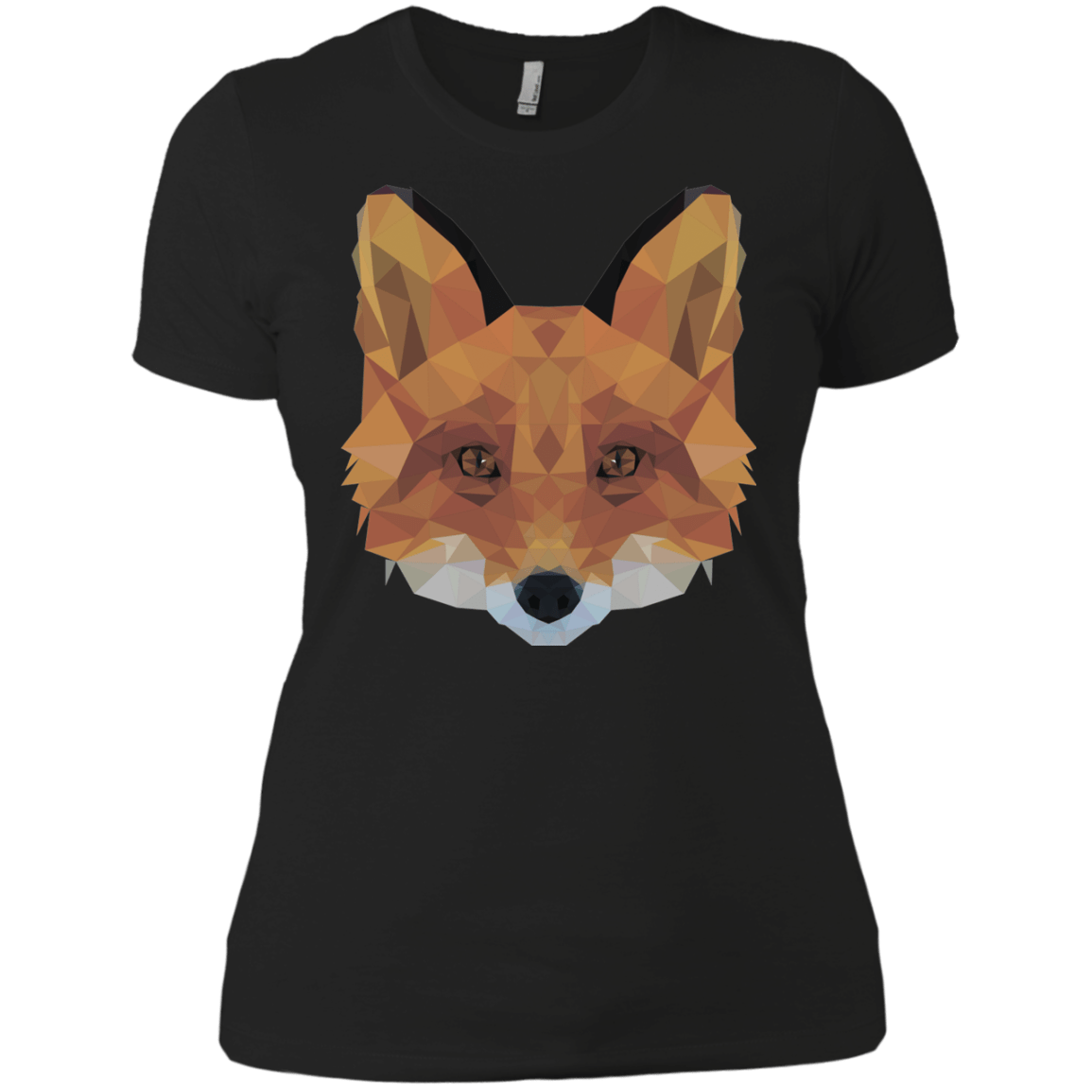 T-Shirts Black / X-Small Fox Portrait Women's Premium T-Shirt