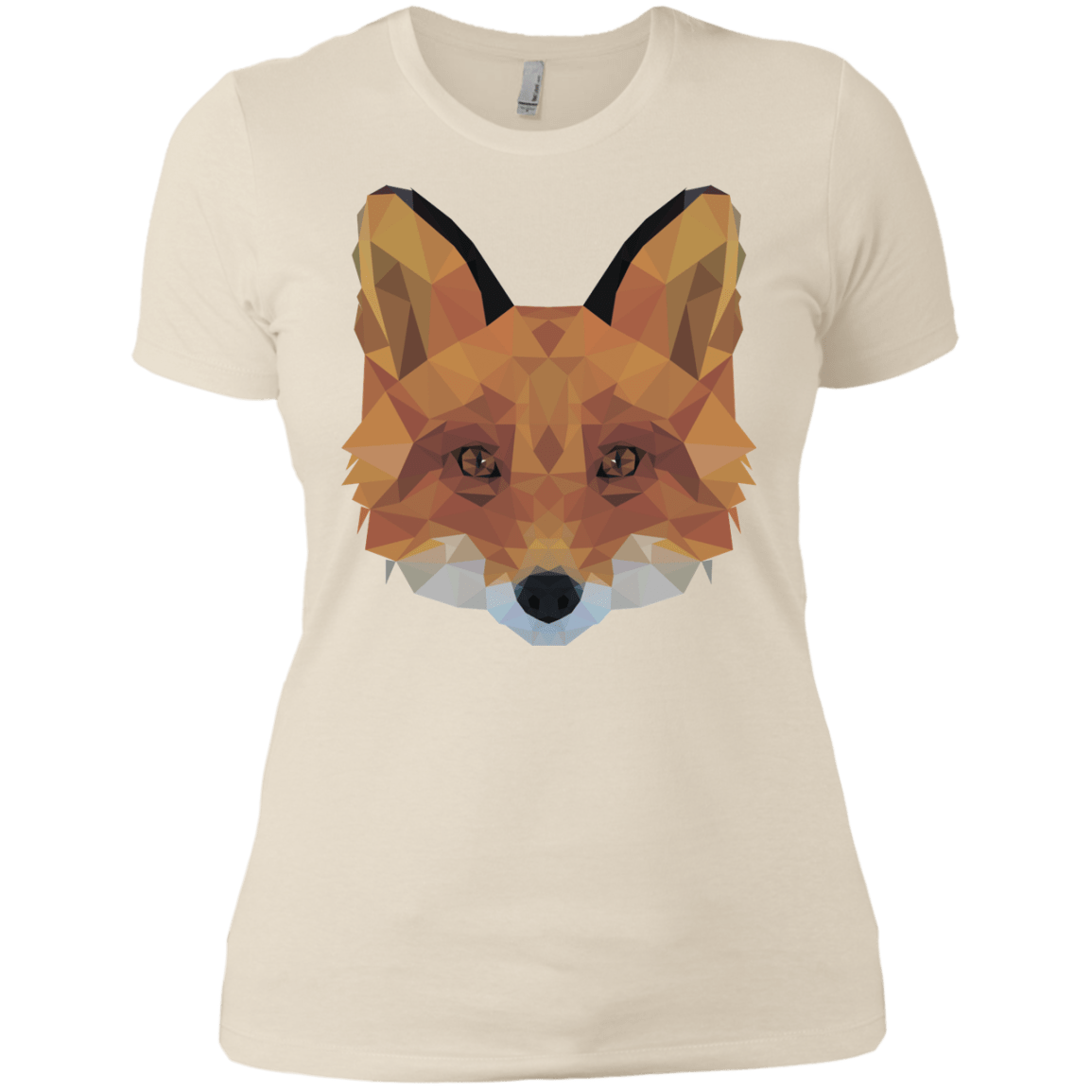 T-Shirts Ivory/ / X-Small Fox Portrait Women's Premium T-Shirt