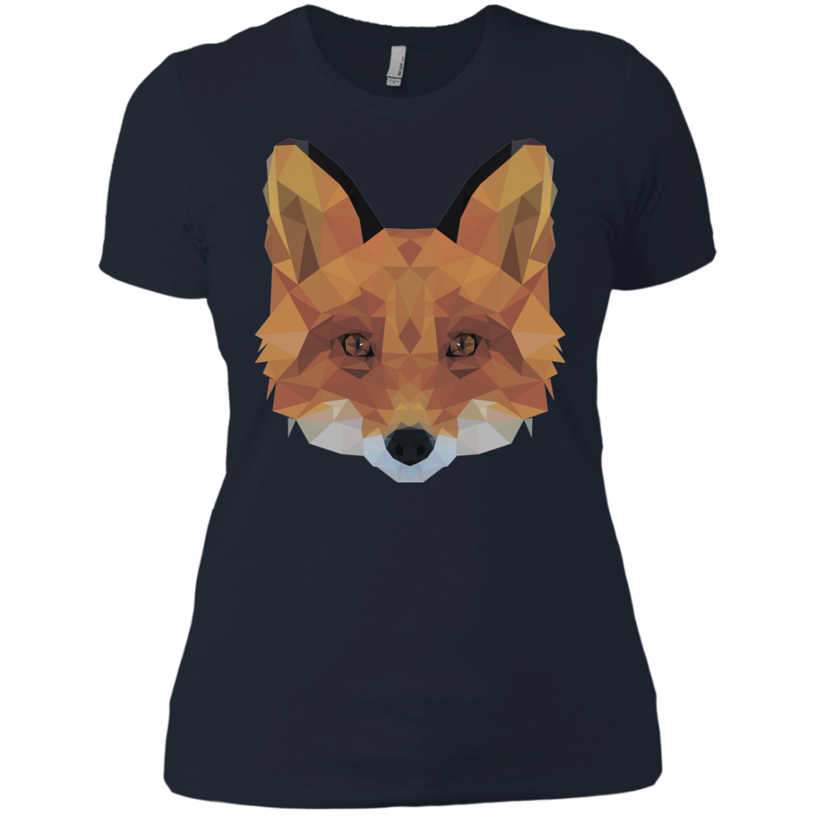 T-Shirts Midnight Navy / X-Small Fox Portrait Women's Premium T-Shirt