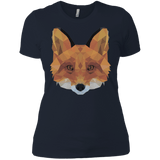 T-Shirts Midnight Navy / X-Small Fox Portrait Women's Premium T-Shirt