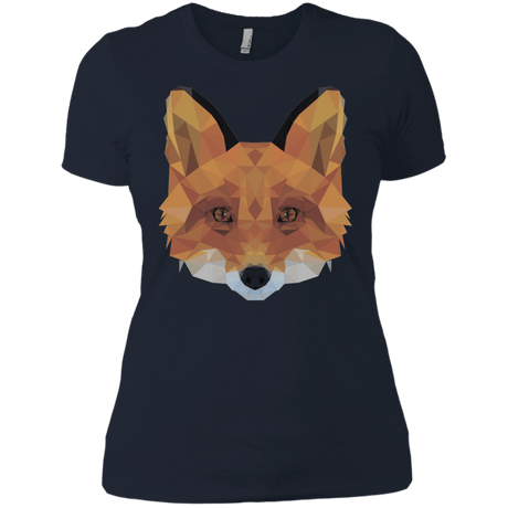 T-Shirts Midnight Navy / X-Small Fox Portrait Women's Premium T-Shirt