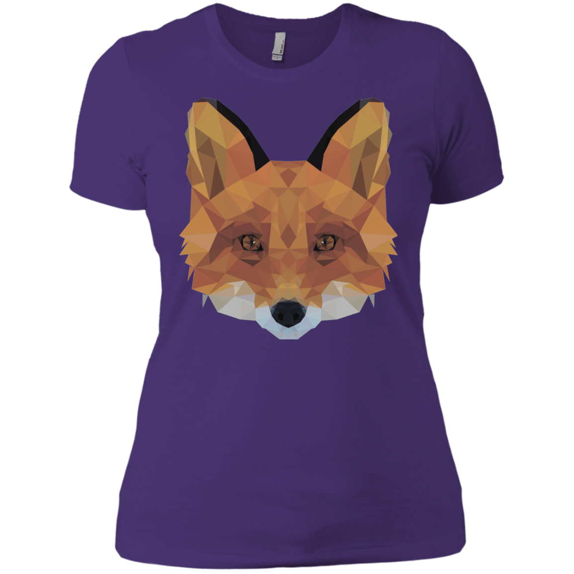 T-Shirts Purple Rush/ / X-Small Fox Portrait Women's Premium T-Shirt